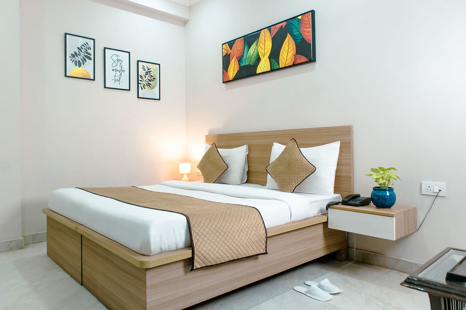 Deluxe Room bed